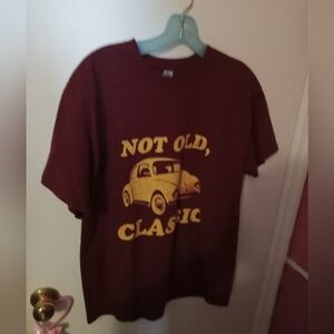 Men's Not Old Classic Car Graphic Tshirt